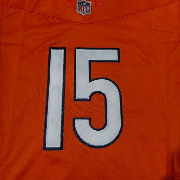 NFL Chicago Bears Orange #15 Jersey - Picture 3 of 7